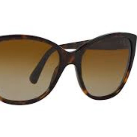 NWT: DOLCE & GABBANA DG4195 Butterfly Sunglasses | 502/T5-HAVANA - Polarized main image 8